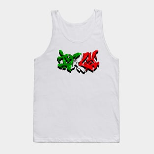 italy graffitee Tank Top